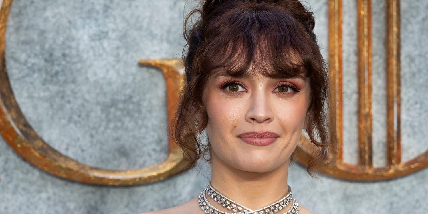 Olivia Cooke spelar en av de bärande rollerna i andra säsongen av 'House of the dragon'. Arkivbild.