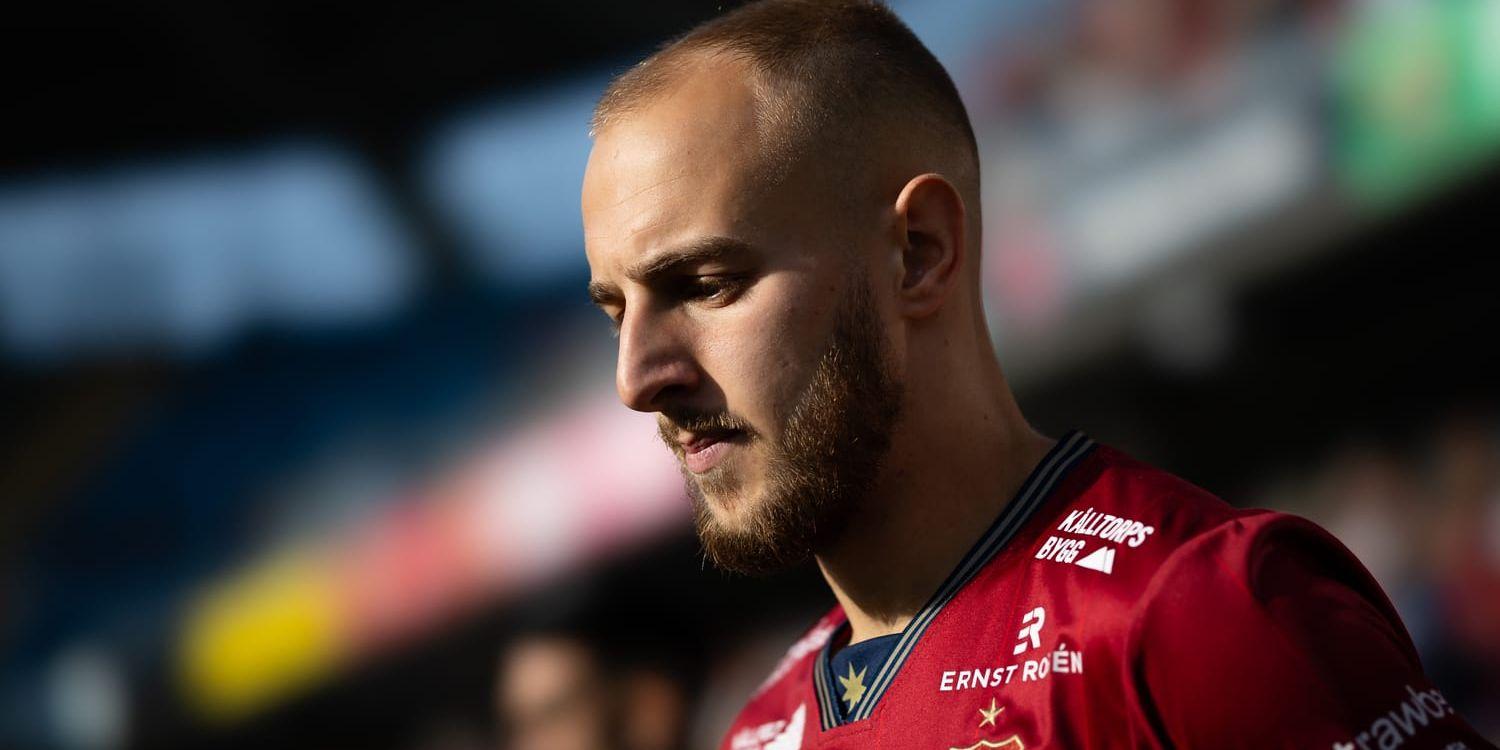 Amel Mujanic var nära att kvittera mot Trelleborg.