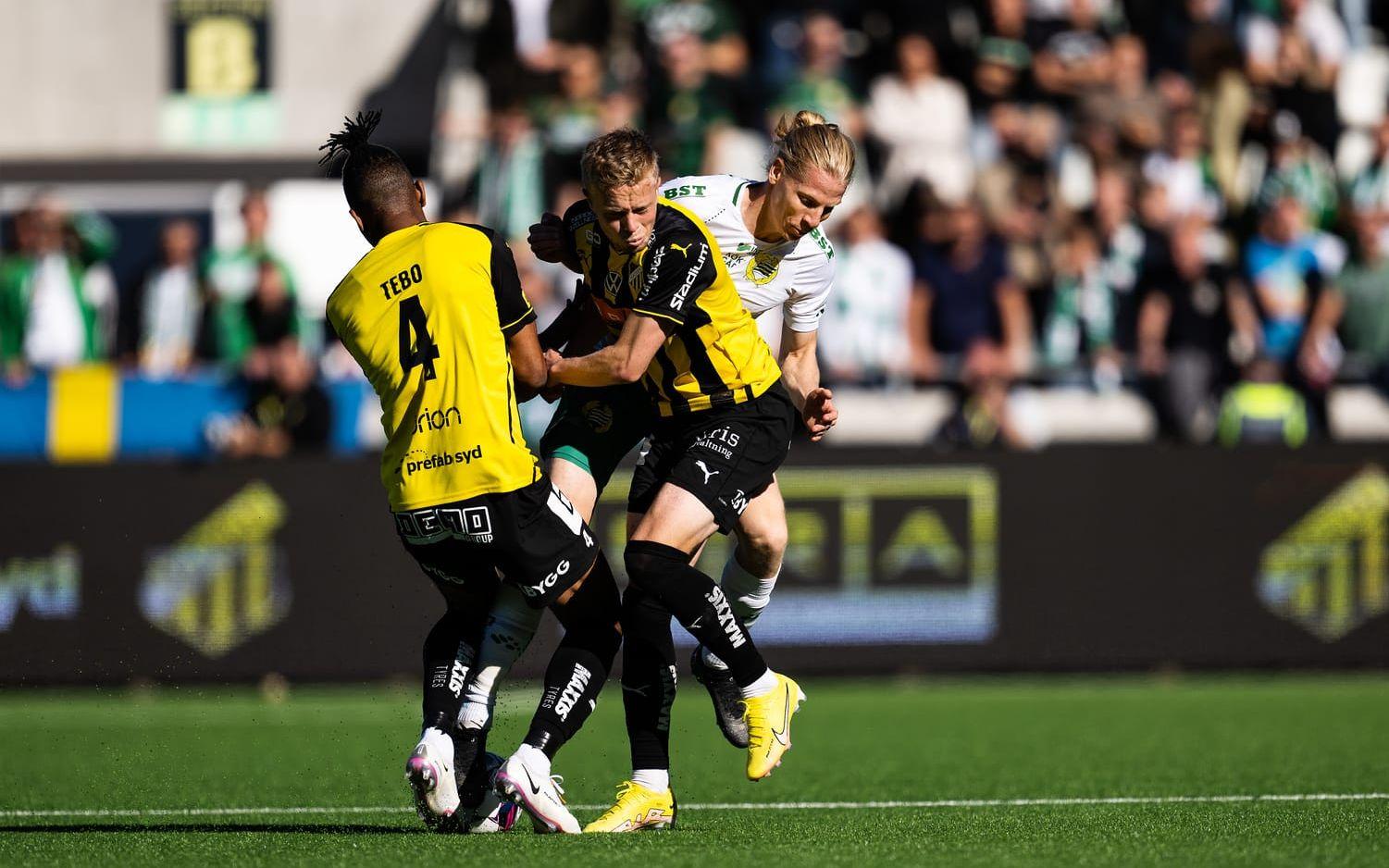 Bilder från Häckens möte med Hammarby.