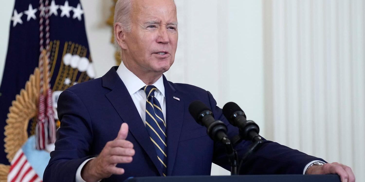 President Joe Biden har kört över försvarsdepartementet och dess farhågor i från om Internationella brottmålsdomstolen i Haag.