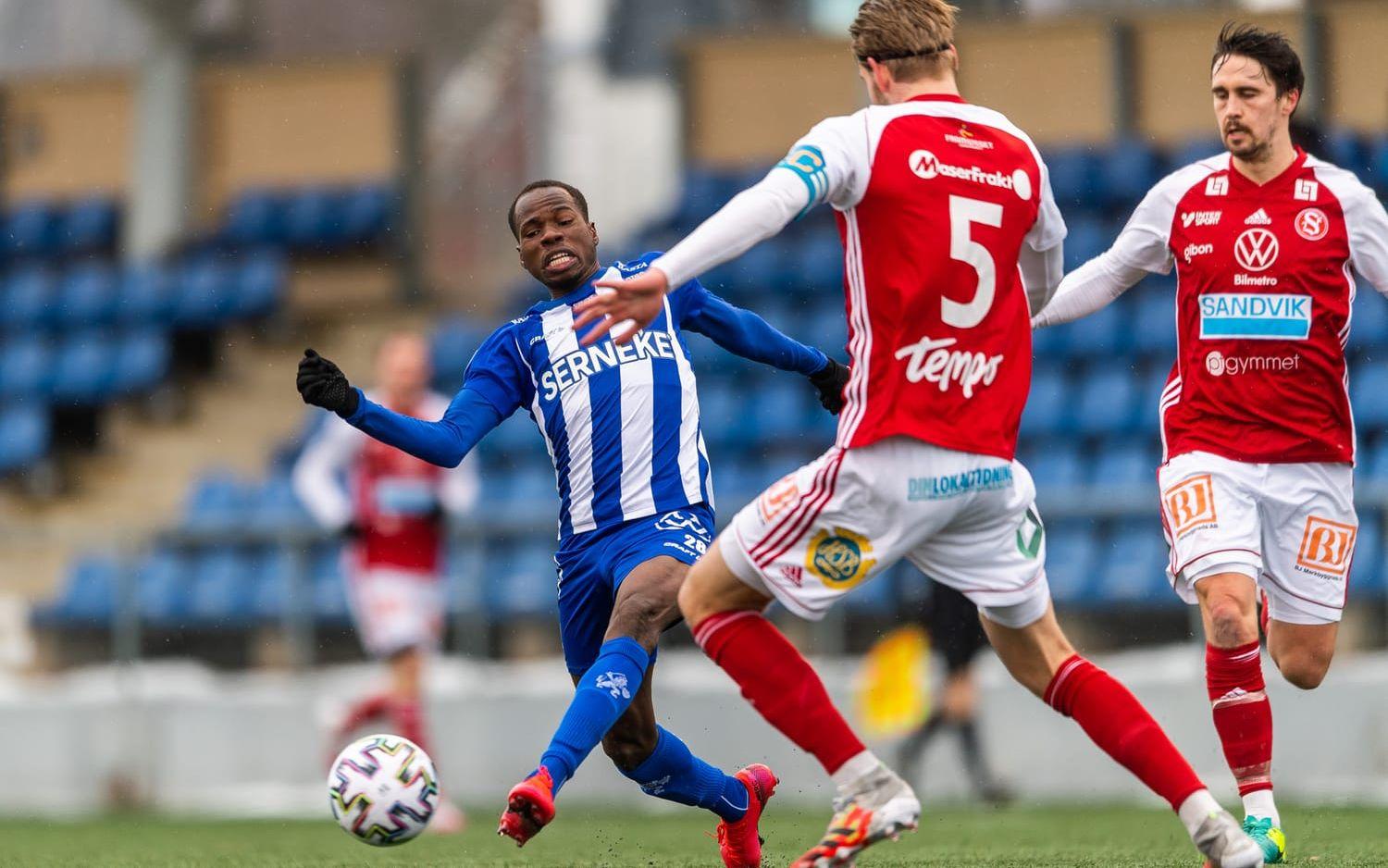 IFK Göteborg var illa ute mot Sandviken men vände och vann till slut med 4-3. 