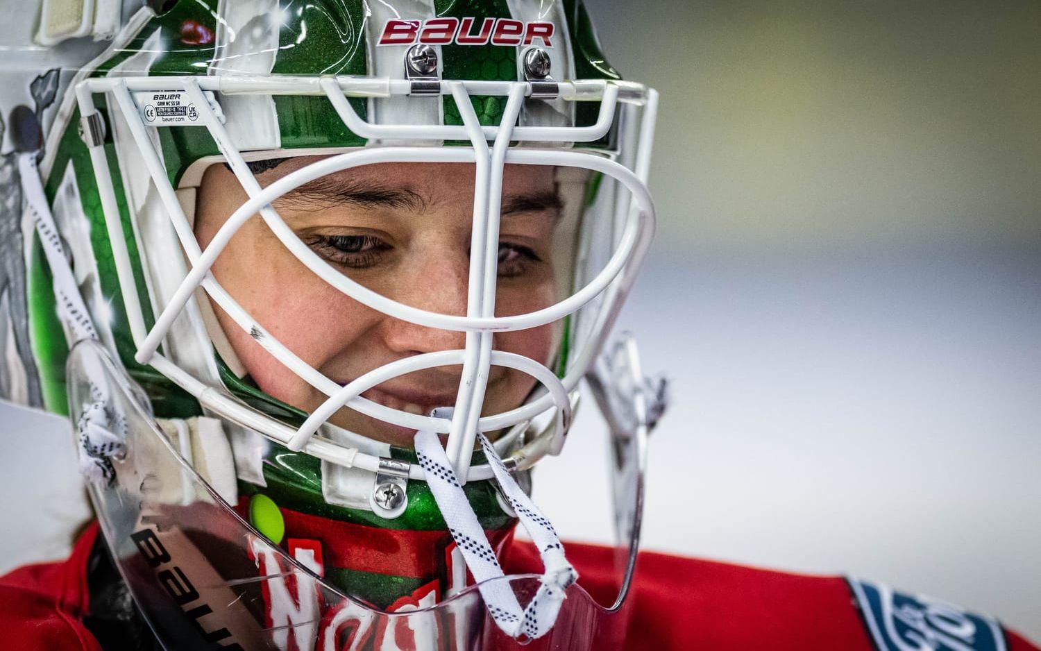 Stephanie Neatby storspelade i matchen mot Brynäs. Arkivbild. 