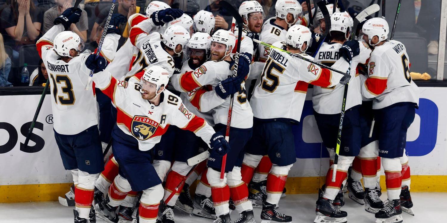 Florida firar avancemanget i Stanley Cup.