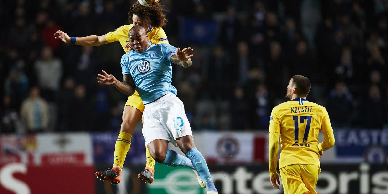 Malmö FF lånar ut anfallaren Carlos Strandberg, 22, till den allsvenska konkurrenten Örebro. Arkivbild.