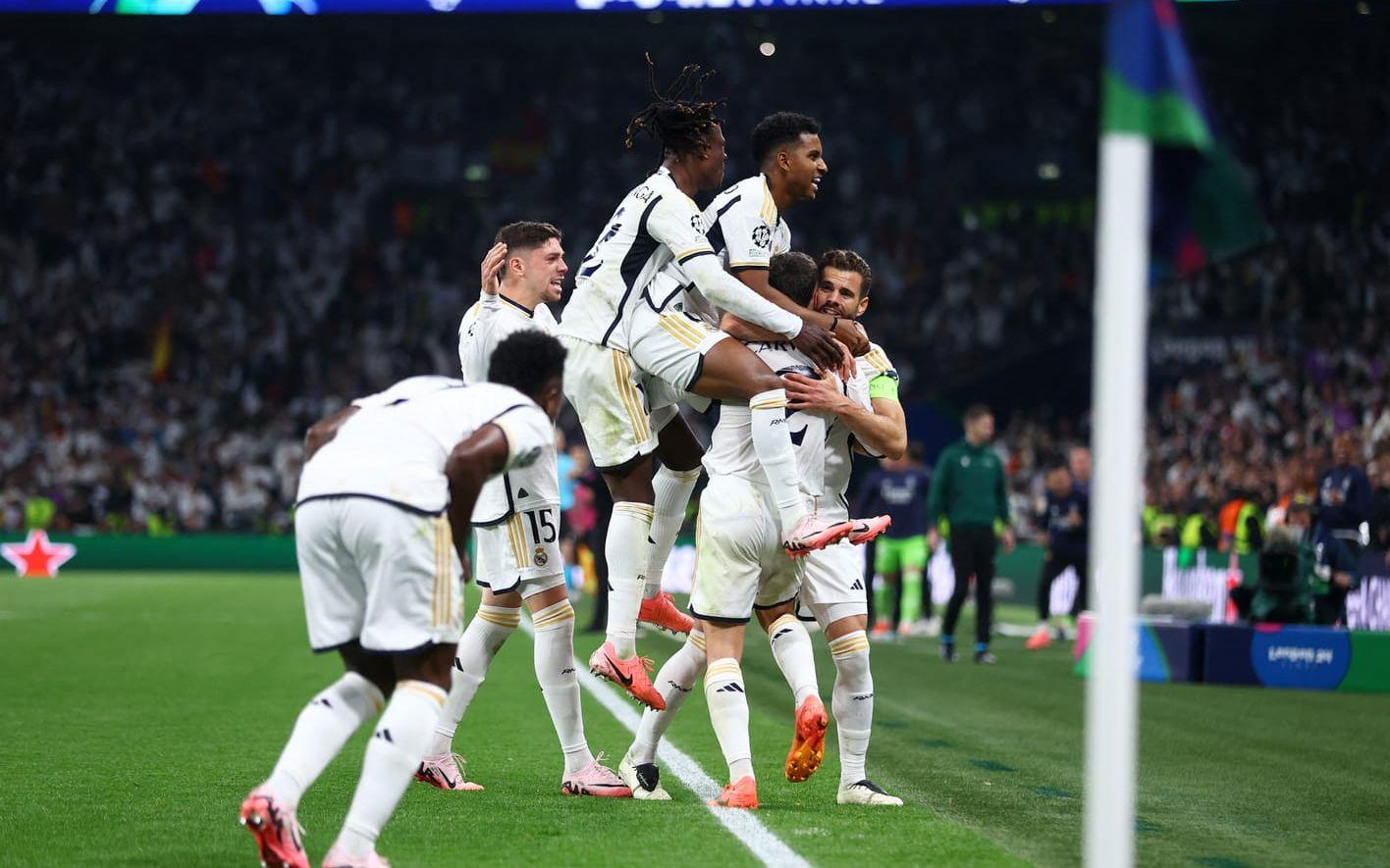 Bilder från när Real Madrids blev Champions League-mästare för 15:e gången.