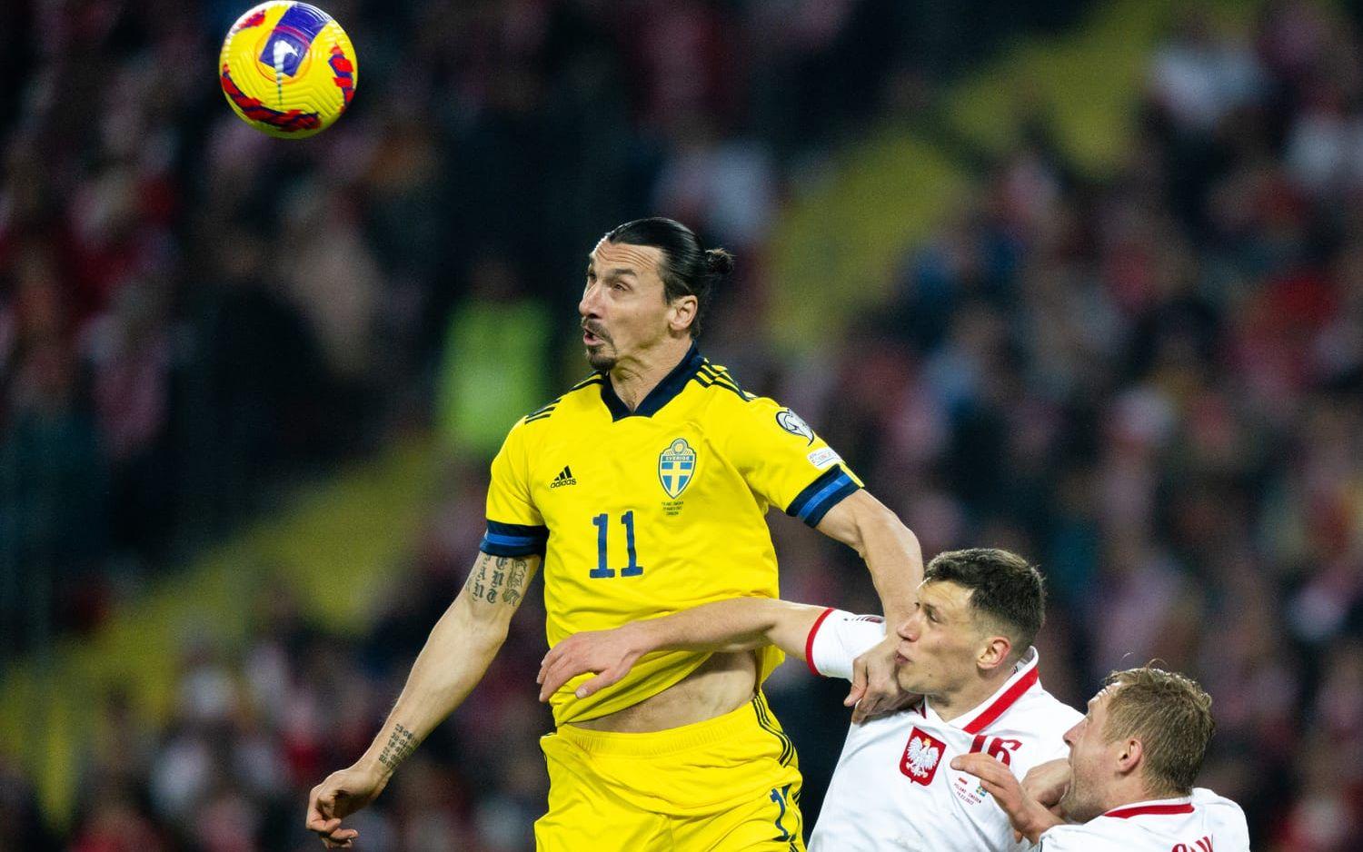 Zlatan vill fortsätta i landslaget. 