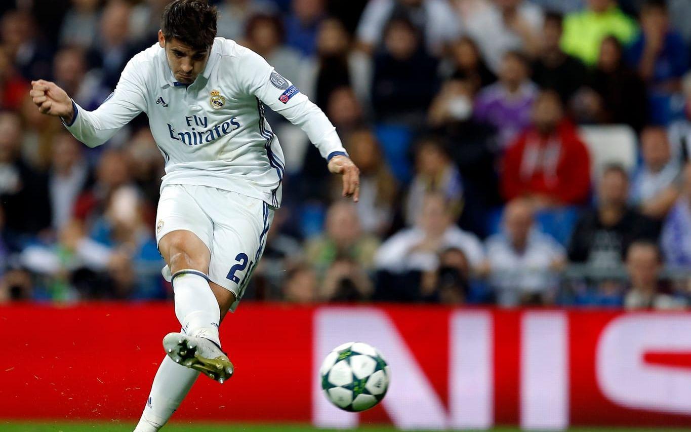 22. Alvaro Morata, Real Madrid. 588 miljoner kronor. Foto: TT