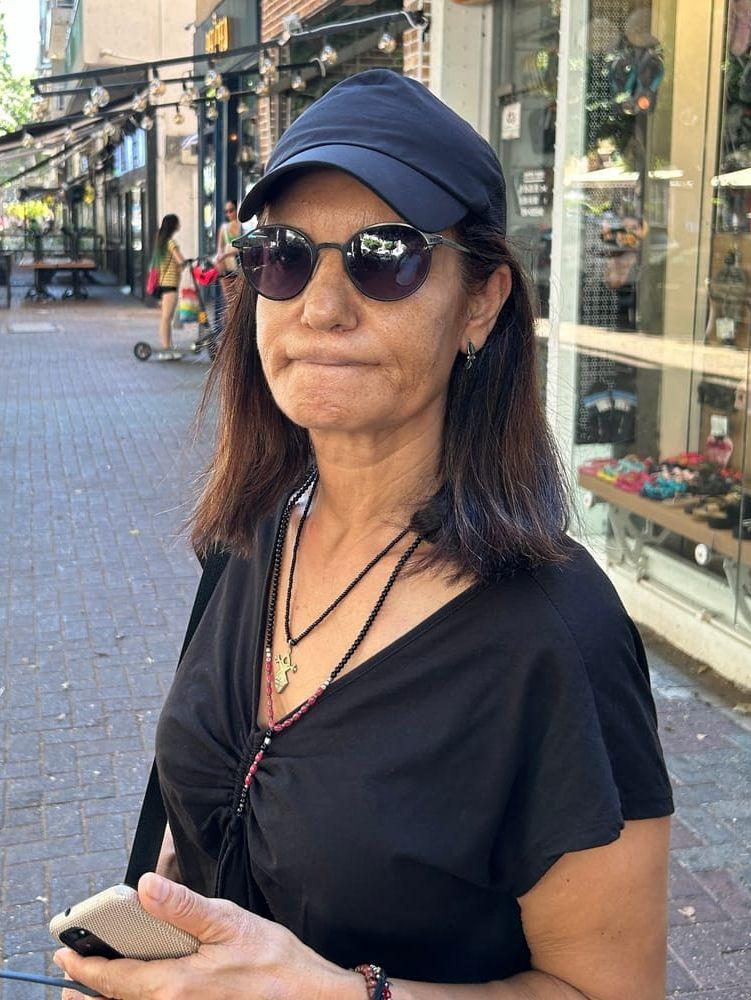 Sylvie Cohen, 56, lärare från Tel Aviv.