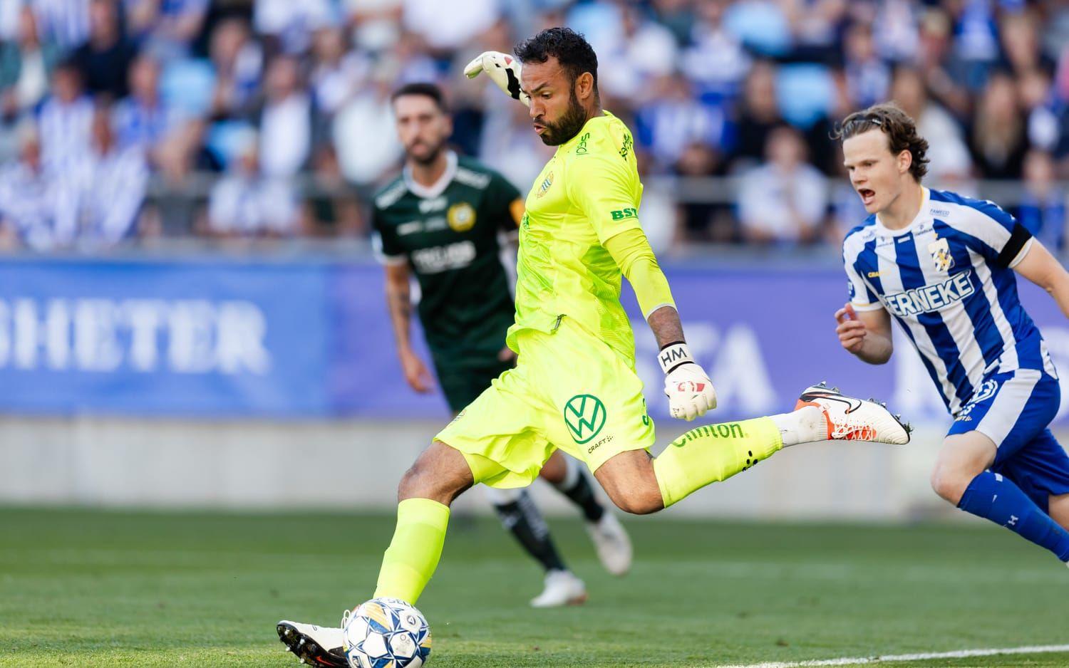 Efter matchen tackade han IFK Göteborgs supportar, som han inte hann göra när han lämnade klubben under hösten 2022.