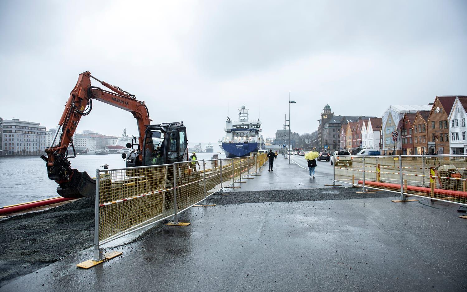 Rapportförfattarna oroas över havsnivåhöjningar som kommer ställa till det för Bergen, om inte åtgärder vidtas.