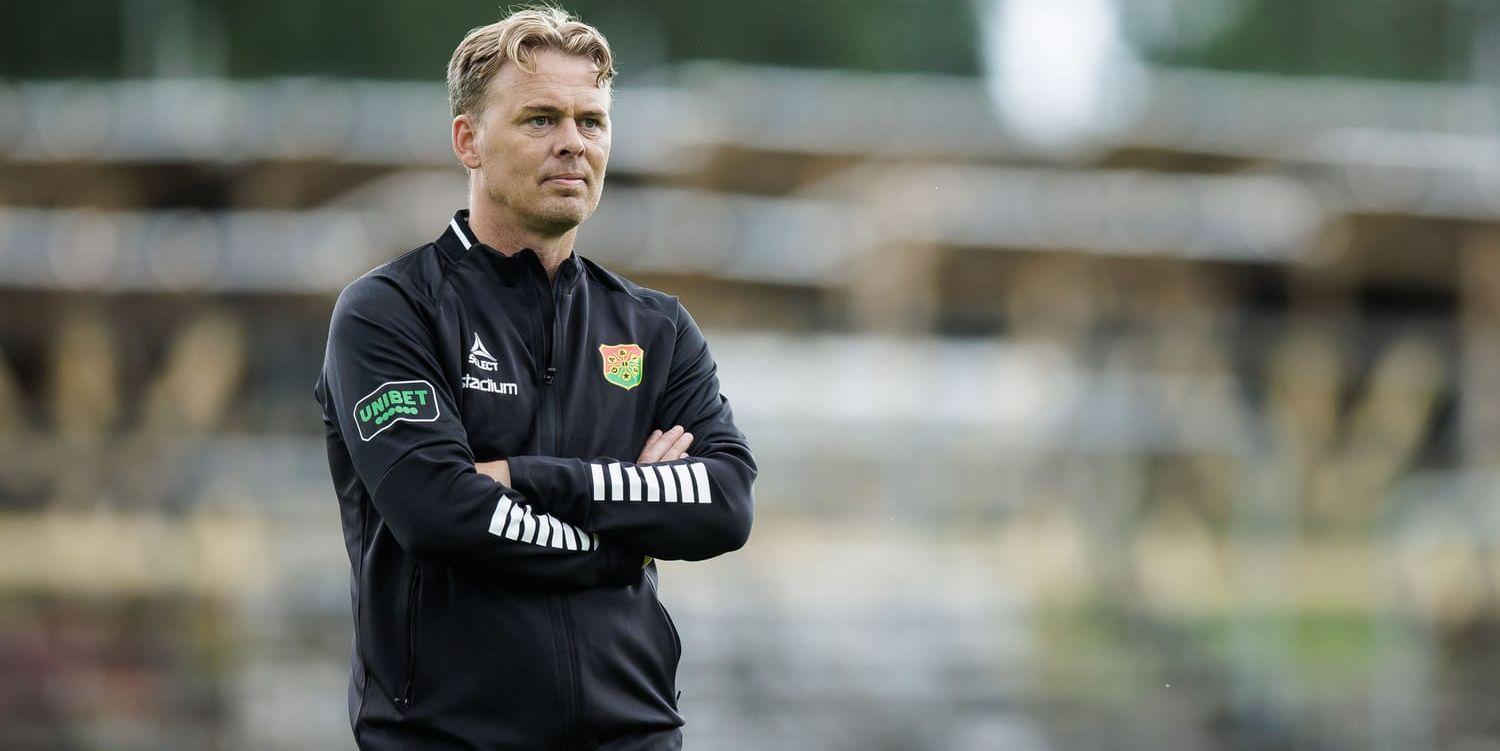 ”Vi har dragit lärdomar av det”, säger Fredrik Holmberg om att de endast tog fyra poäng av 15 möjliga förra året när superettan startade om. 