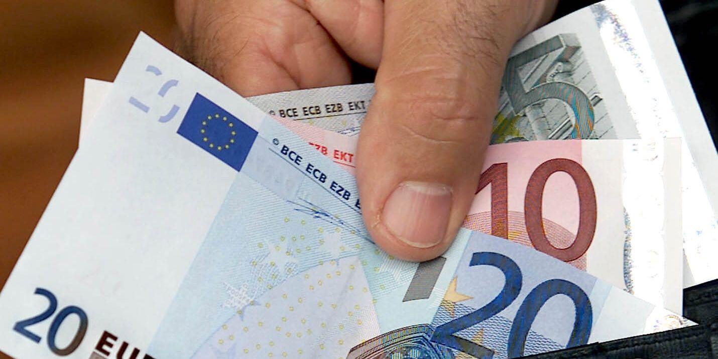 Tiotusentals euro har samlats in till den hemlöse man som lämnade in en upphittad plånbok med 2 000 euro till polisen. Arkivbild.