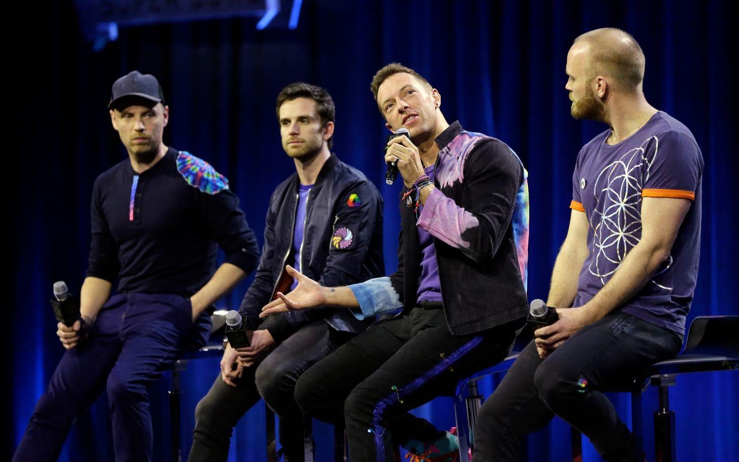 Bandet Coldplay sponsrar Säters pojkar 09. 