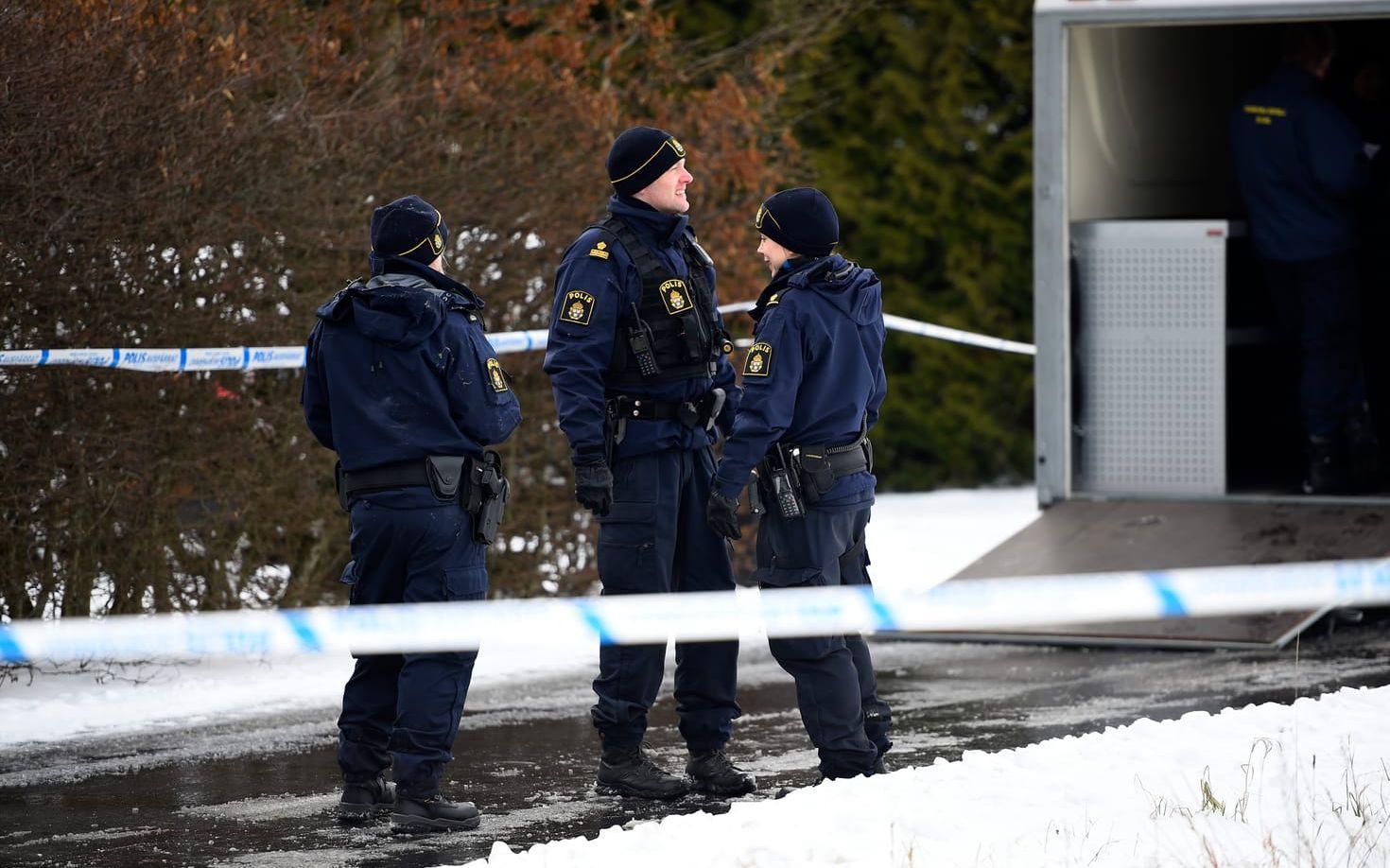 Den mordmisstänkte mannen släpptes på fri fot 12 februari. FOTO: TT