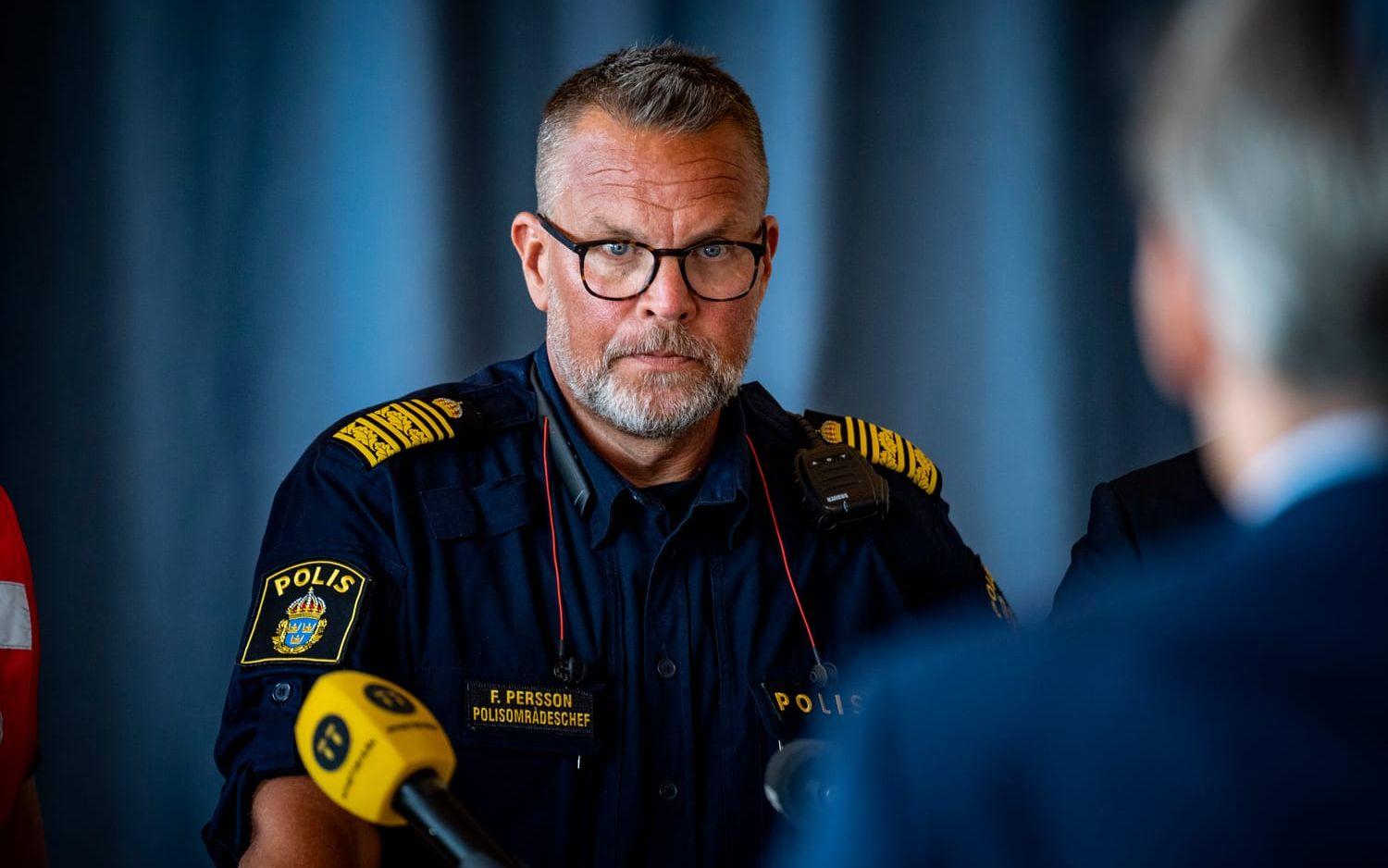 Fredrik Persson, polisens kommenderingschef för Almedalsveckan säger att polisen har stärkt arbetet inför årets politikervecka.