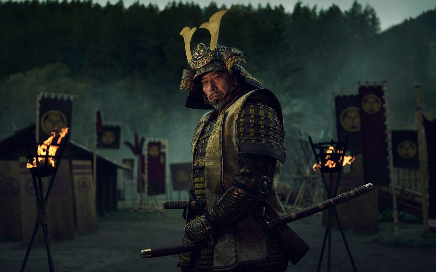 Hiroyuki Sanada i rollen som den den feodale länsherren Yoshii Toranaga i den nya tv-versionen av ”Shogun”.