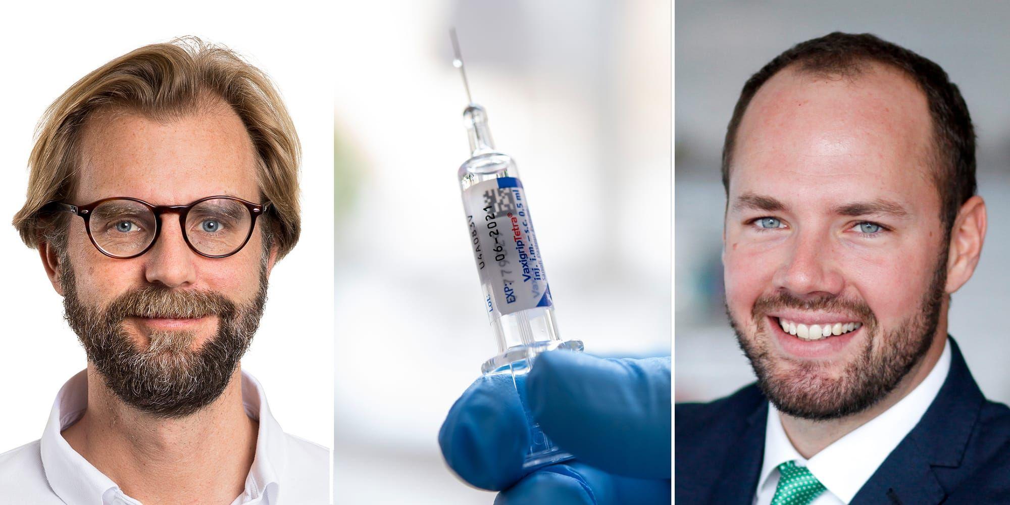 Att under en och samma säsong distribuera ett vaccin till miljontals svenskar, som förmodligen måste tas vid två tillfällen av var och en, är en utmaning som kräver ambitiöst nytänkande. Sverige kan dra lärdom av testningsfrågan och välja en proaktiv väg den här gången, skriver debattörerna.