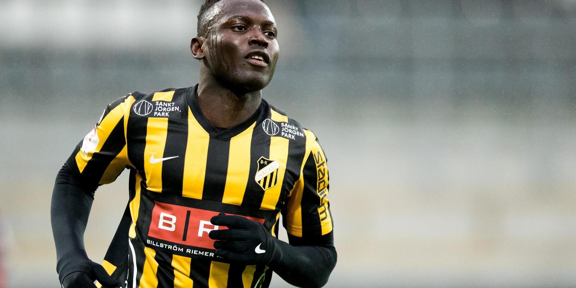 Alhassan Kamara under sin tid i BK Häcken.