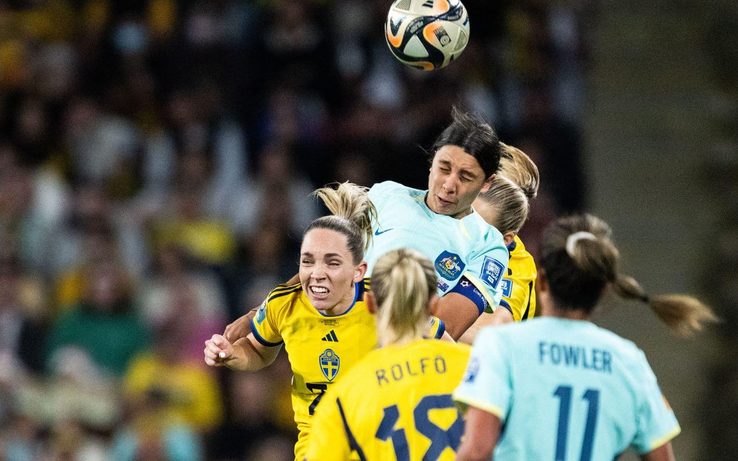 Bilder från bronsmatchen mellan Sverige och Australien. 