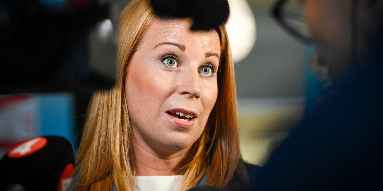 Centerpartiets partiledare Annie Lööf. Arkivbild.