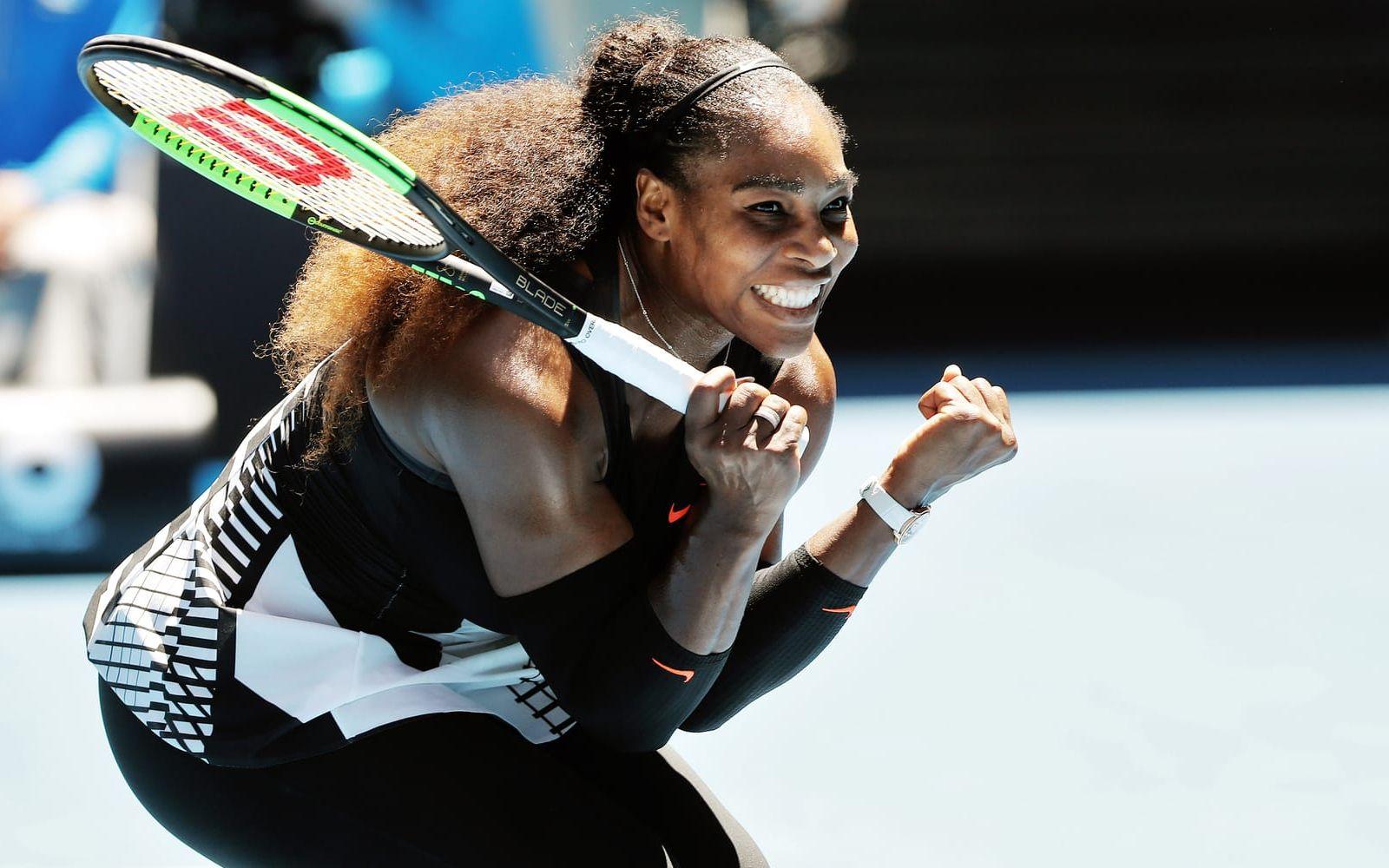 Serena Williams har vunnit 23 Grand Slam-titlar men gör snart ett uppehåll på grund av graviditet. Bild: Bildbyrån.