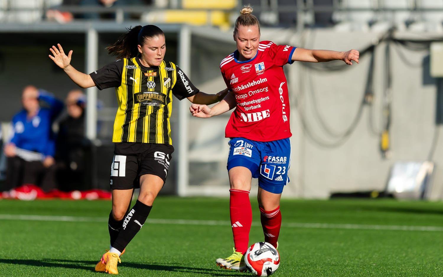 Häcken besegrade Vittsjö i damallsvenskan.