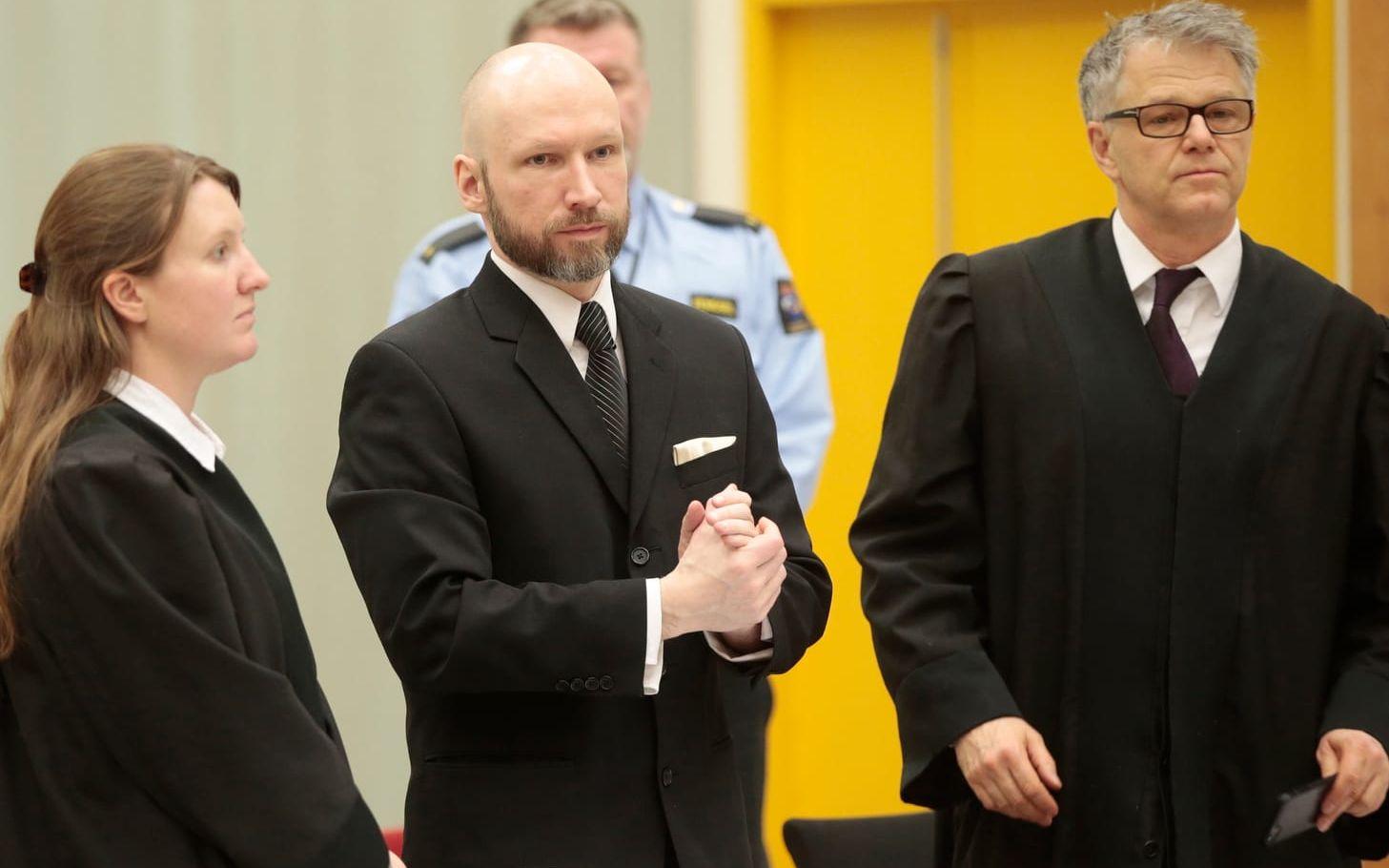 Anders Breivik är 44 år gammal.