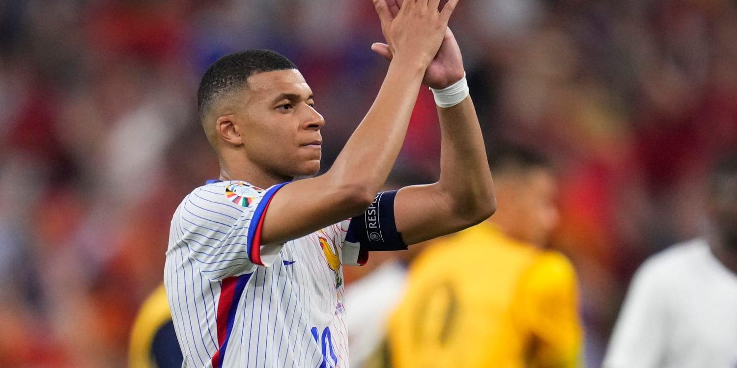 Kylian Mbappé hade varit en av OS största stjärnor om han varit med. Men säsongsuppladdningen med nya klubben Real Madrid är prioriterad. Arkivbild.