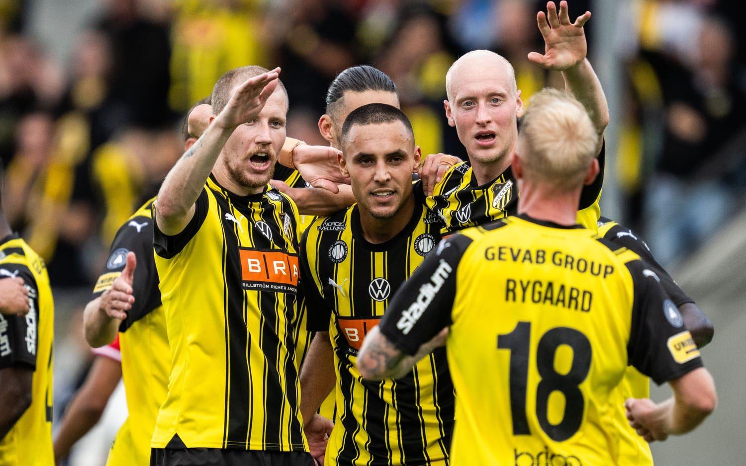 Häcken tog emot Elfsborg i en het match på Bravida Arena.