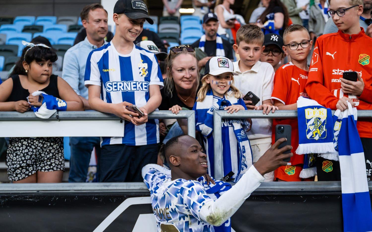 IFK Göteborg slog Mjällby efter ett sent mål av Gustaf Norlin.