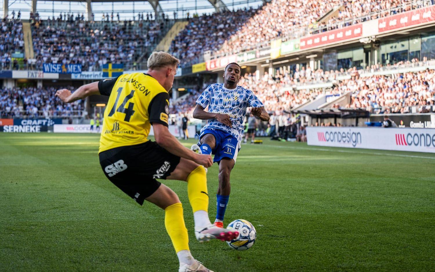 IFK Göteborg slog Mjällby efter ett sent mål av Gustaf Norlin.