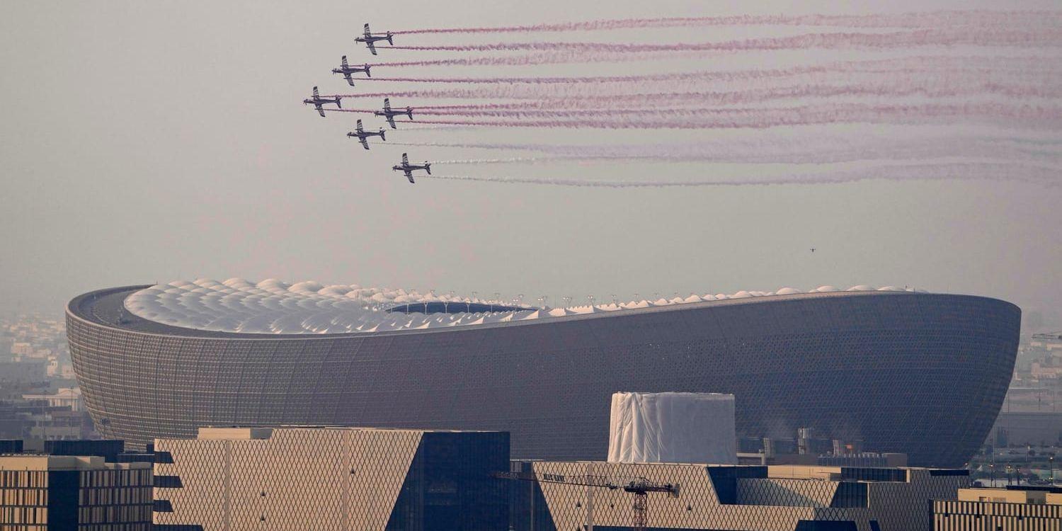 Lusail-stadion var en av åtta arenor under fotbolls-VM i Qatar.