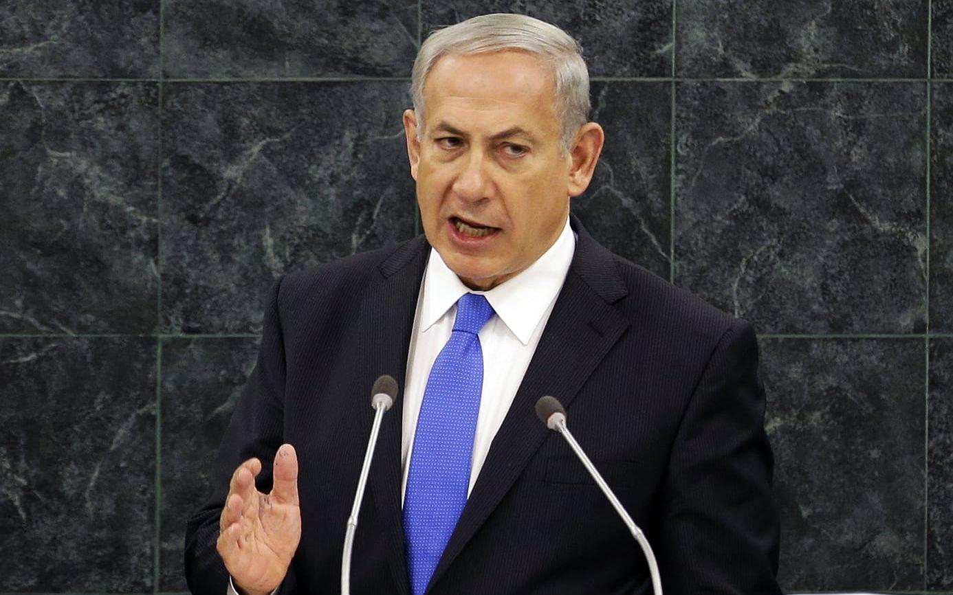  ”Vi är redo”, säger Israels premiärminister Benjamin Netanyahu efter ett iranskt luftangrepp sent på lördagskvällen den 13 april. 