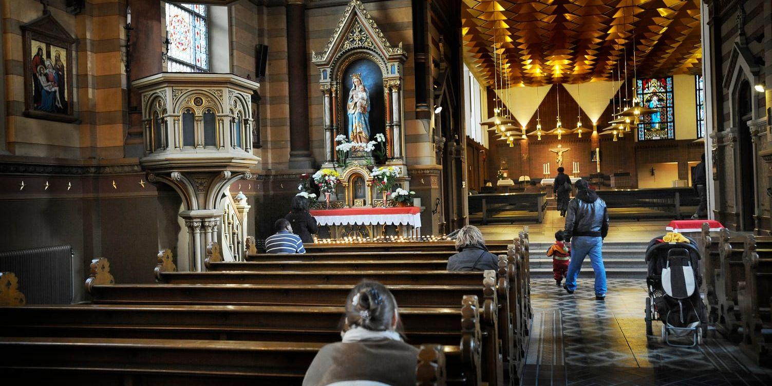 Katolska kyrkan växer i Sverige, rapporterar P3 Nyheter. Arkivbild.