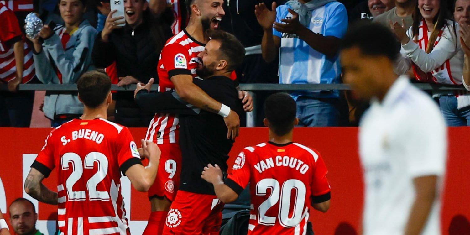 Valentín Castellanos blev fyramålsskytt, i Gironas 4–2-seger, mot Real Madrid.