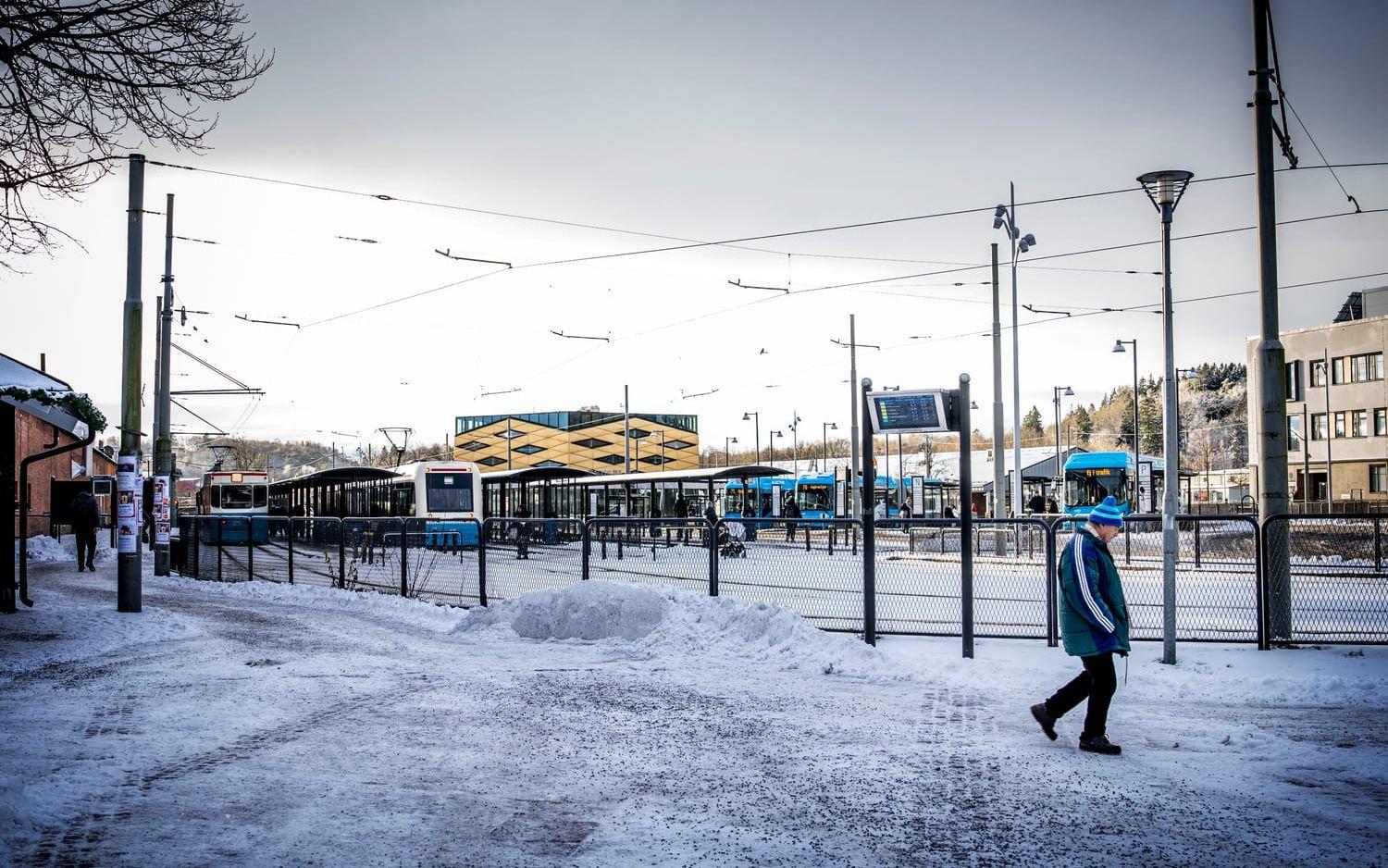Under stora delar av december har Göteborg varit snöbelagt.