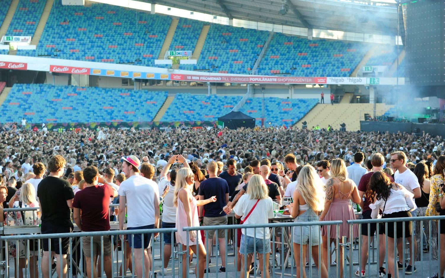 Summerburst på Ullevi! Första kvällen lockade 26 000 besökare.