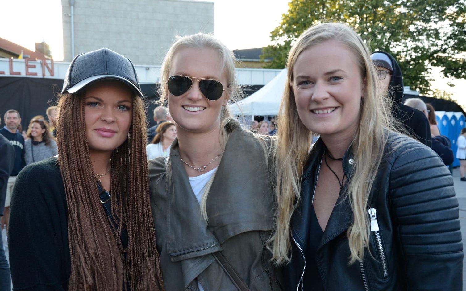 Systrarna Jonna, Sara och Elin var riktiga Miriam-fans. – Hon är så ärlig och personlig både i sina låttexter och med sina framträdanden.