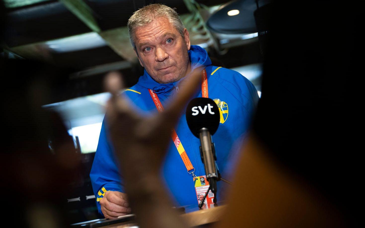 Svenska fotbollförbundets säkerhetschef Martin Fredman.