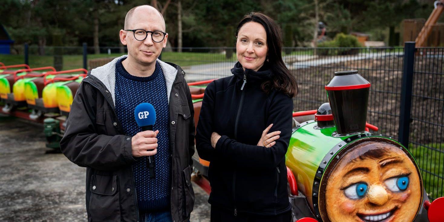 Göteborgs-Postens team Olle Råde och Frida Winter på plats i Landgraaf i södra Nederländerna.