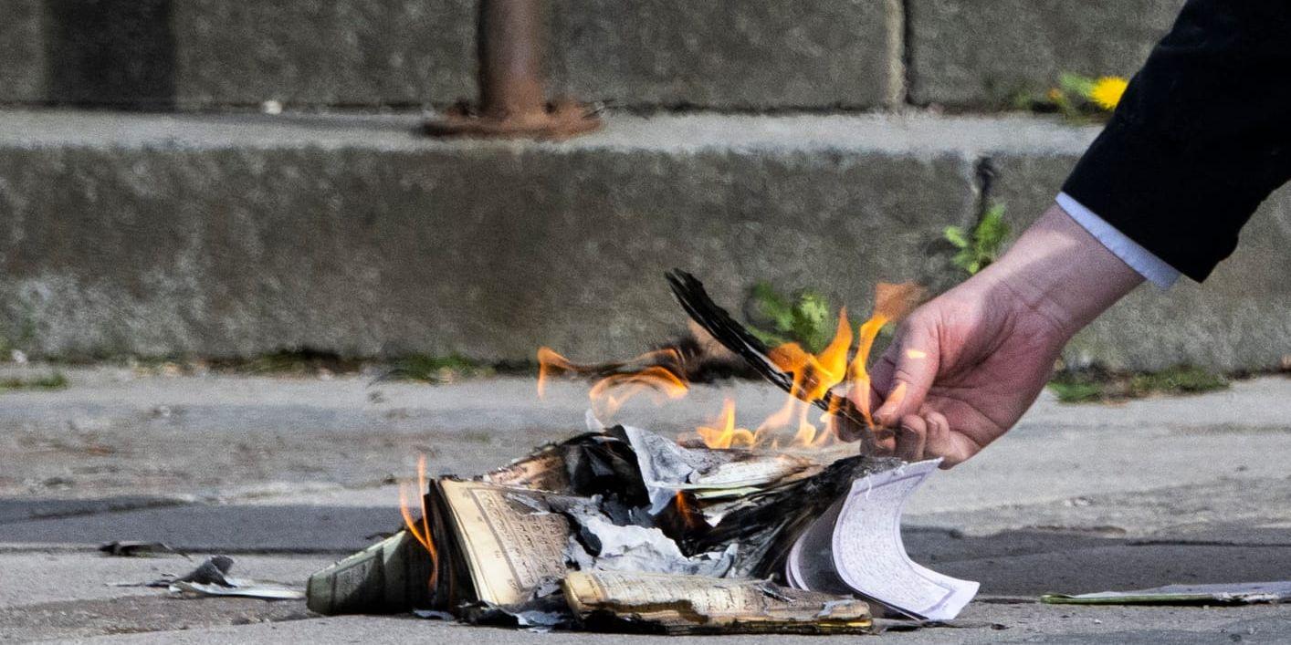 Förra veckans koranbränning i Stockholm har lett till upprörda reaktioner. Arkivbild.