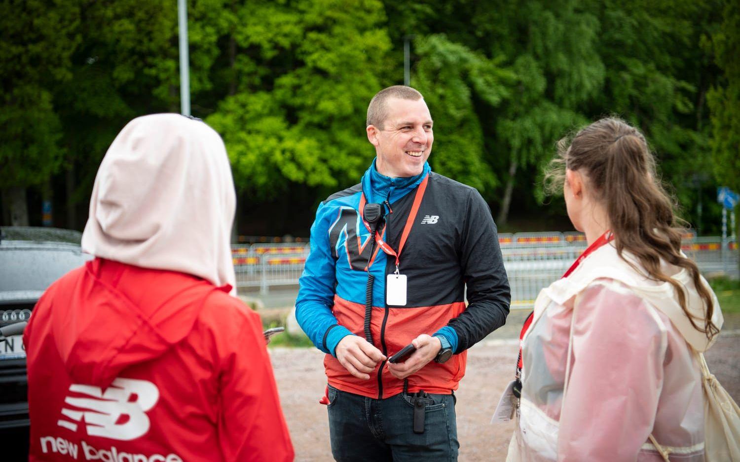 Erik Bergkvist är evenemangschef för loppet.