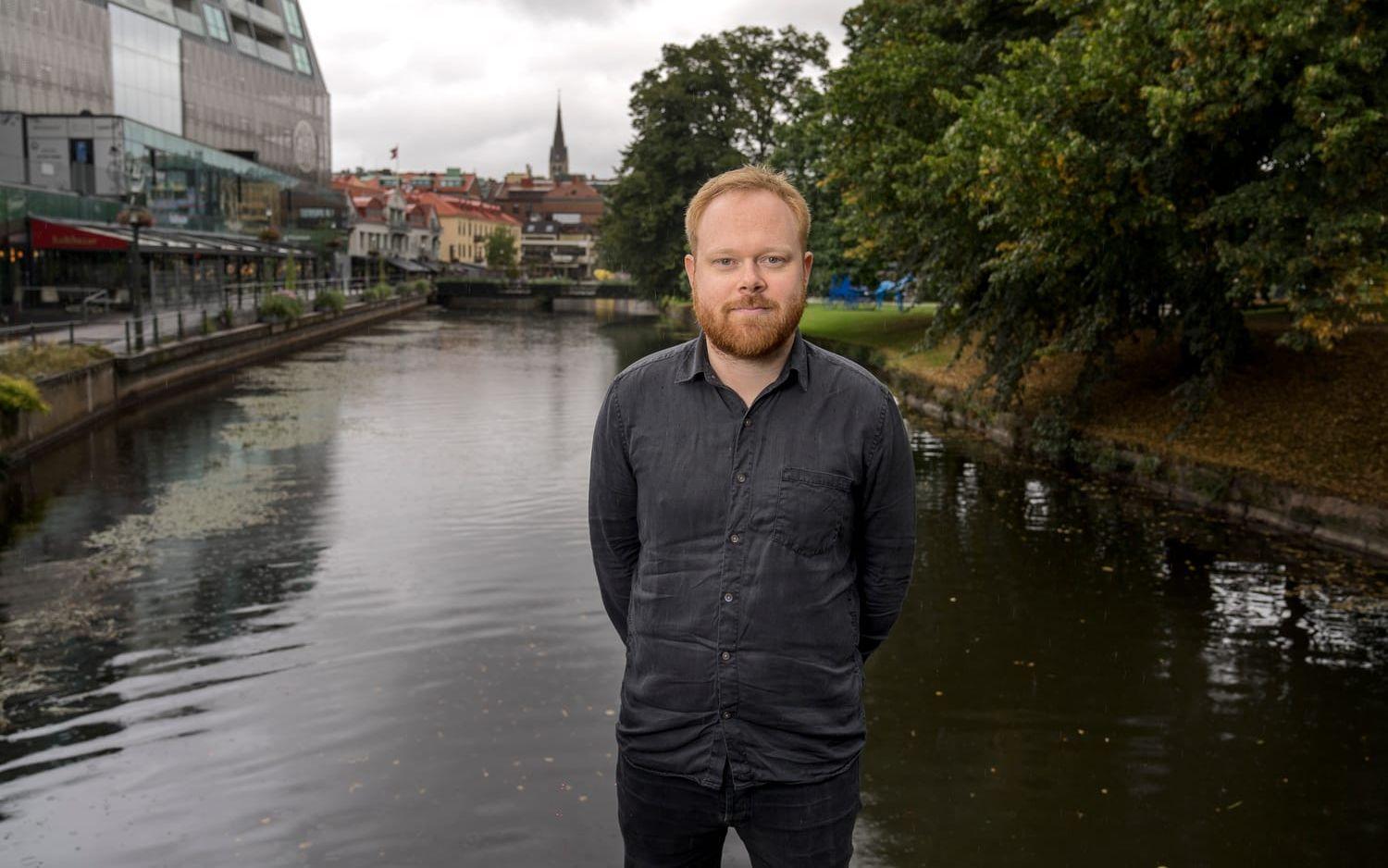 Joel Besseling, sportreporter som rekryterats från Borås Tidning.