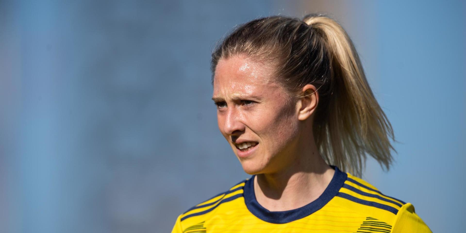 Rebecka Blomqvist från Uddevalla är en del av den svenska OS-truppen i fotboll. 