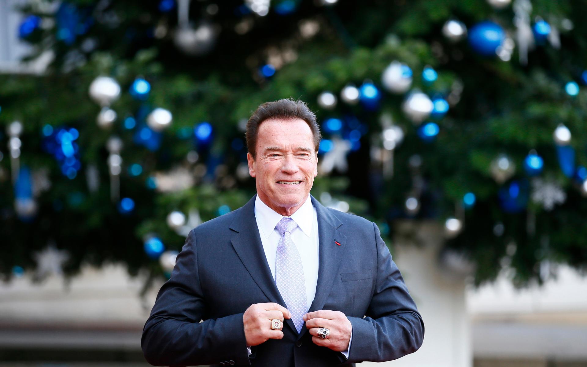 Arnold Schwarzenegger, född 1947 och numera även politiker, verkar inte ha några planer på att pensionera sig. 
