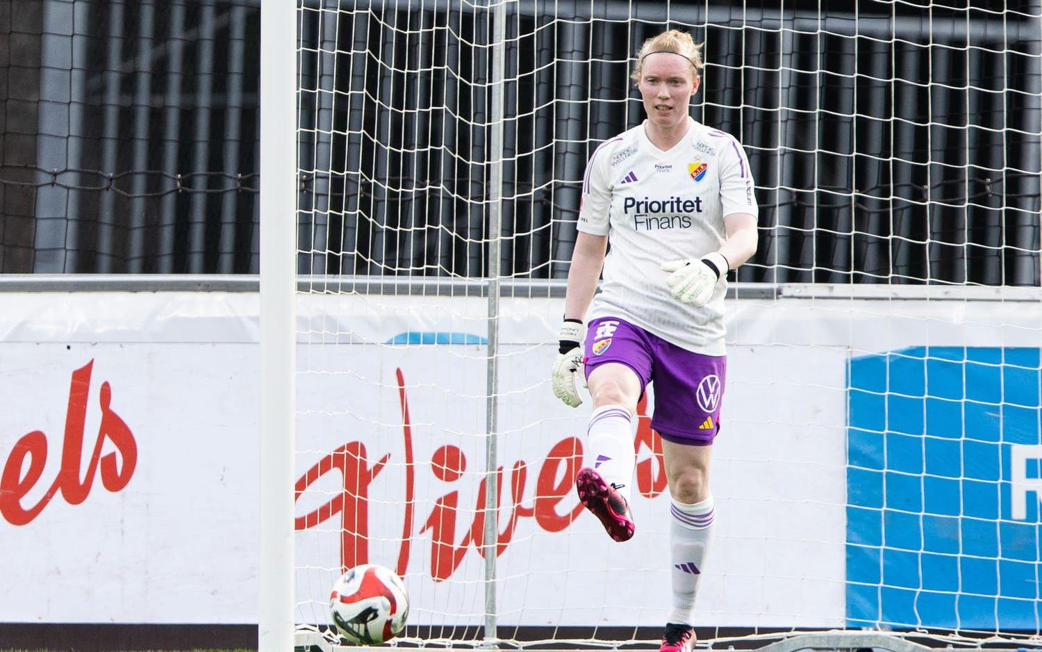 Hedvig Lindahl hade en tung comeback i Djurgården. 